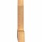Ekena Millwork Portland Timber Gable Bracket, Western Red Cedar, 36"W x 24"H x 3 1/2"D x 5 1/2"F, 16/12 Pitch GBW036X24X0406POR00SWR - alternate 3
